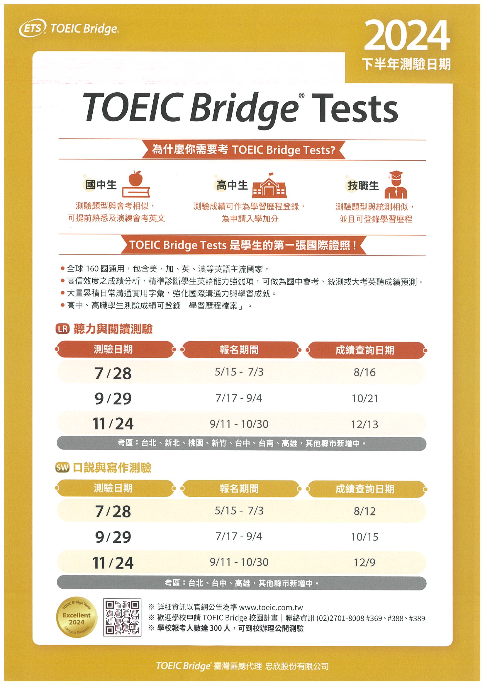 2024 TOEIC Bridge Tests